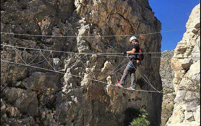 el chorro accommodation for via ferrata